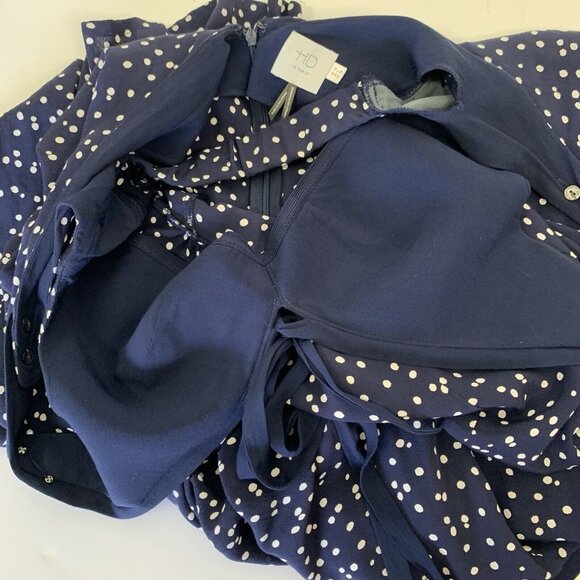 Anthropologie HD In Paris Women’s Jumpsuit 6 Sleeveless Wide Leg - Picture 8 of 9